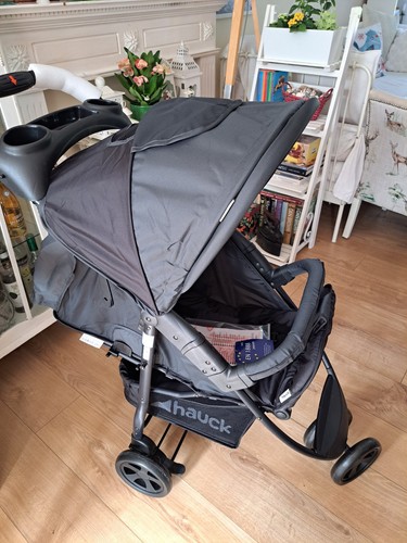 Hauck black pushchair - pushchair, folding