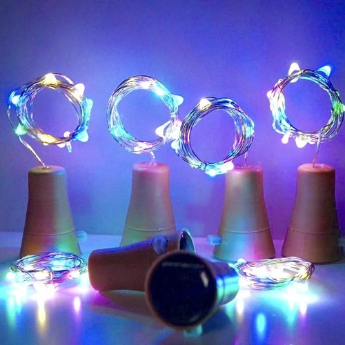 Solar wine bottle lights with - bottle,