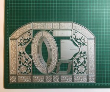 Large 30pcs Dimensional Freestanding Card Shape Die Set - 26.6 X 18.9cm