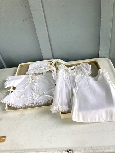 Vintage christening gown dress - vintage,