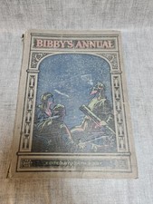 Antique Bibby's Annual Hardback Book Colour Illustrations