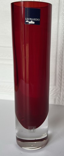 Cylindrical red glass - cylindrical,