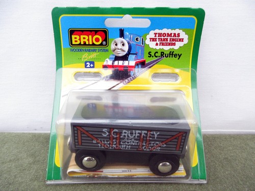 Brio wooden railway - railway, scruffey