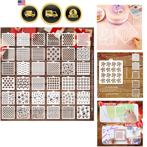 36pcs baking cookie stencils - baking,