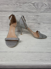 New Look Silver Glittery Open