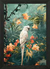 White Cockatoo in Tropical