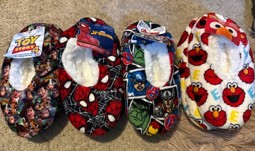 Fuzzy babba kids slippers - kids,