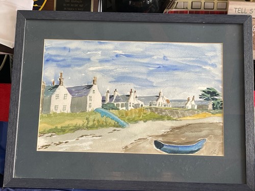 Original watercolour findhorn - watercolour,
