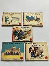 Bancroft Tiddlers x 5 Job Lot Soldiers / Churches / Craftesmen / Cars / Musical