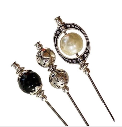 Inches hat pins vintage - inches,