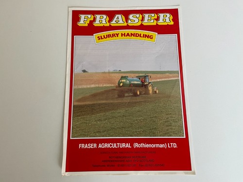 Fraser agricultural slurry - fraser,