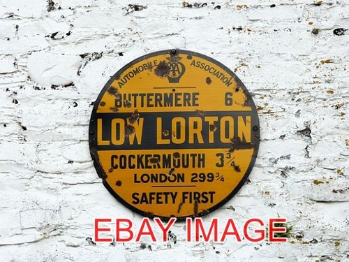 Photo village sign low - photo,