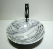 MARBLE STONE ROUND BASIN
