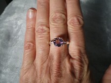 Anahi Ametrine & Zircon ring