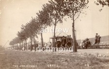 Grays The Promenade Essex Thurrock 1905 / 1910 Vintage Real Photograph Postcard