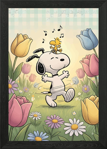 Snoopy and woodstock spring - snoopy,