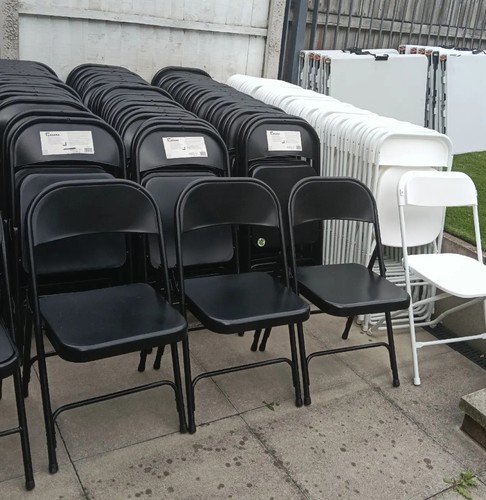 Party chairs and tables for - and,