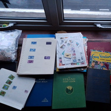 Stamp Albums And Pages Bundle Job Lot Great Britain & Foreign Stamps Collection