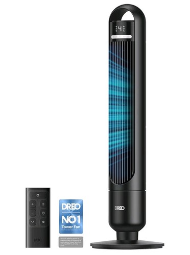 Dreo quiet tower fan - quiet, for