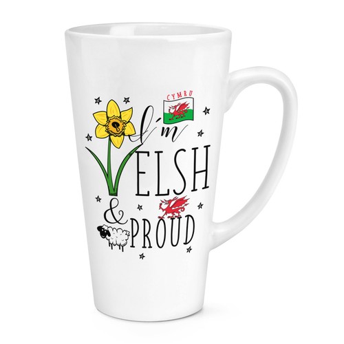 Welsh and proud 17oz large - and,