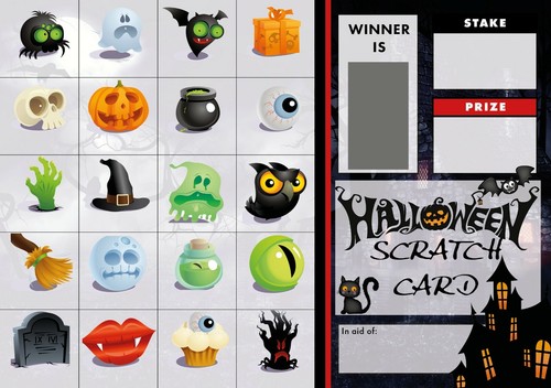 Halloween fundraising scratch - fundraising,