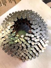 2.1 x 27mm Conical Wound Galvanised Ring Coil Nails. 16 Degree. Chisel. 2 Coils