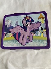 My Little Pony Twilight Sparkle Collector Tin Lunch Box Purple Friendship Magic