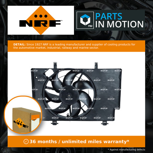 Radiator fan 47649 nrf cooling - fan,