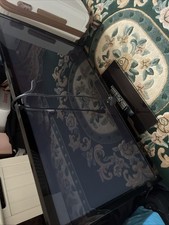 Samsung with glass stand - tv,
