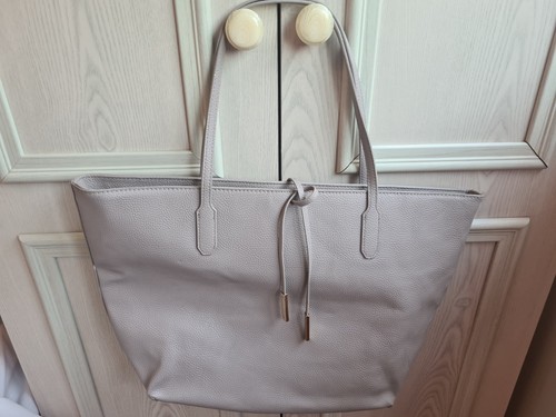 Large tote taupe - h&m, nude