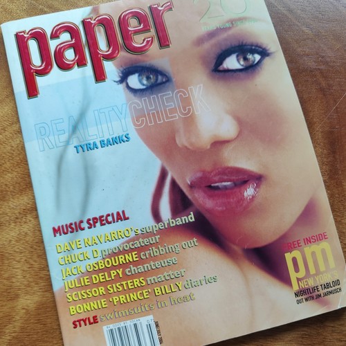Paper magazine june july - magazine, 2004