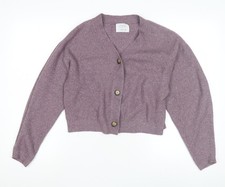 Zara Women's Purple Cardigan
