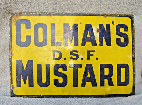 C1920 genuine early colmans - c1920's,