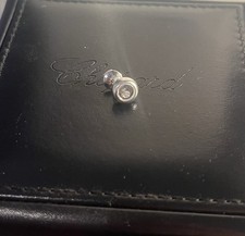 Single Chopard Happy Diamond Earring 18ct White Gold