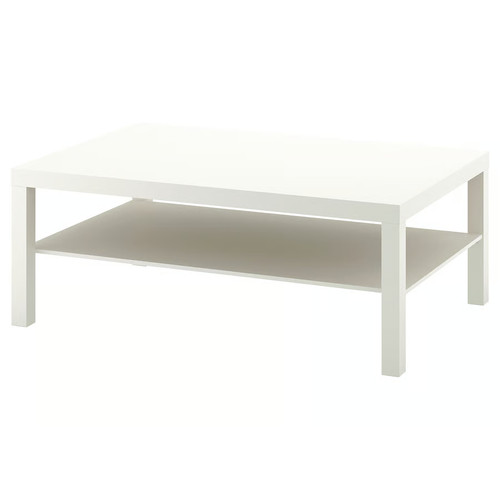 Ikea lack coffee table - coffee, white