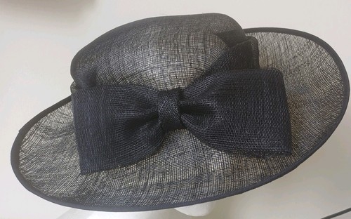 Navy blue occasion hat mother - occasion, hat,