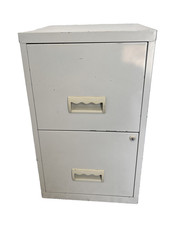 Two Drawer Metal Filing