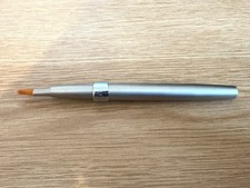 RARE Virgin Vie at Home Retractable Lip Brush - Silver Tone (W Logo)