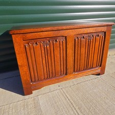 Vintage Solid Oak Coffer