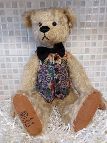 Robin rive mohair teddybear - rive,