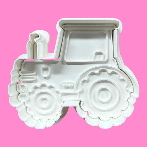Classic farm tractor cookie - tractor,