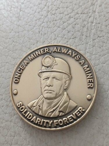 Commemorative coins coal - 3d,