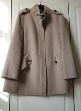 Zara Wool Blend Cape Coat