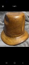Rare Vintage i top Hat Block Wooden Millinery 