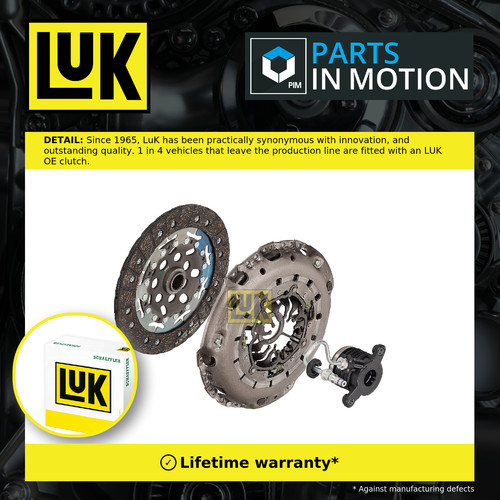 Clutch kit 3pc - kit,