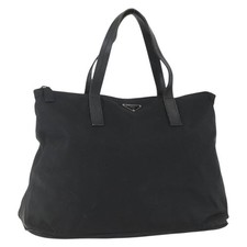 PRADA Tote Bag Nylon Black