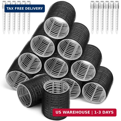 Big self grip hair curlers - hair,