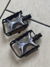 Wellgo Bike Bicycle Pedals 9/16 In Good Condition