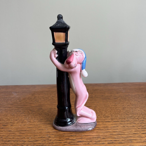 Vintage pink panther ceramic - vintage,