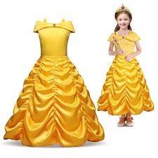 Girls Belle Fancy Dress Up